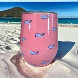 Vineyard Vines limited edition Corkcicle wine travel stemless goblet NEW